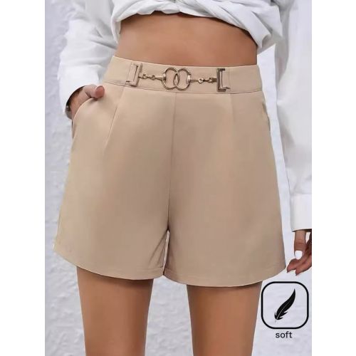 Casual Pocket Stitching Loose Shorts